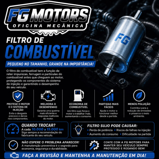 Veículo em manutenção na FG Motors